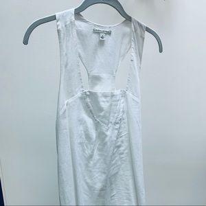 Banana Republic White Halter Dress